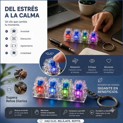 Llavero Antiestrés relajante